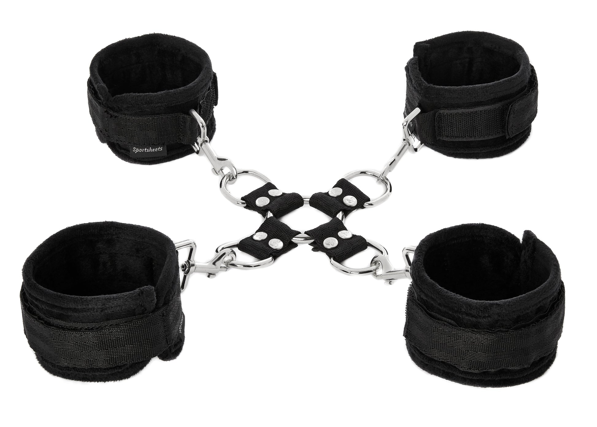 Hog Tie & Cuff Set - BDSM - The Naughty & Nice District - Adult Sex Toy Store