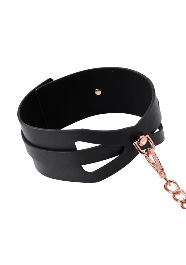 Brat Collar & Leash - BDSM - The Naughty & Nice District - Adult Sex Toy Store