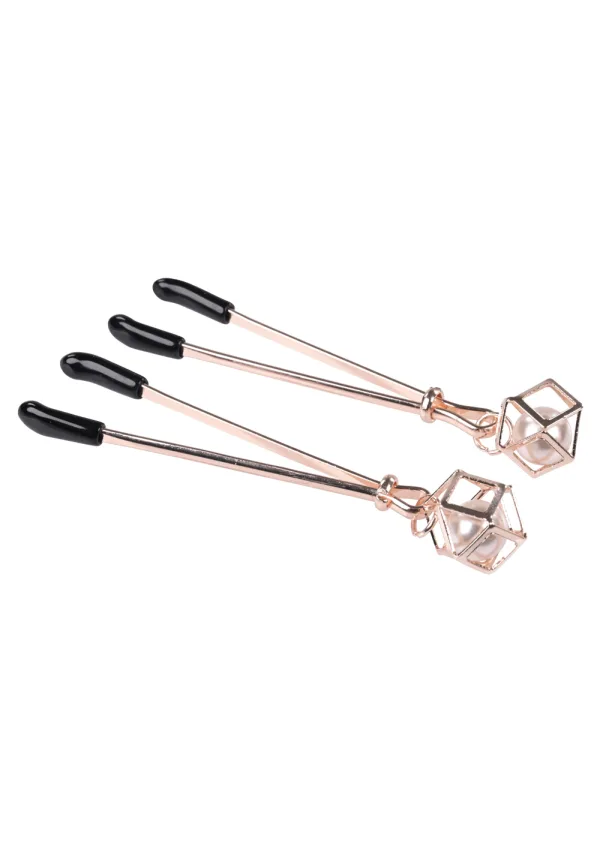 Brat Pearl Nipple Clips - BDSM - The Naughty & Nice District - Adult Sex Toy Store