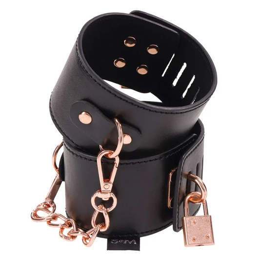 Brat Locking Cuffs - BDSM - The Naughty & Nice District - Adult Sex Toy Store