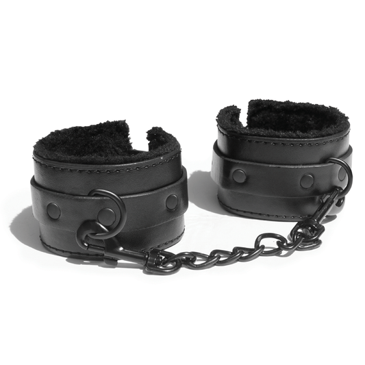 Shadow Fur Handcuffs - BDSM - The Naughty & Nice District - Adult Sex Toy Store