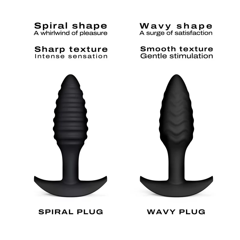 SPIRAL PLUG - Anal Toys - The Naughty & Nice District - Adult Sex Toy Store