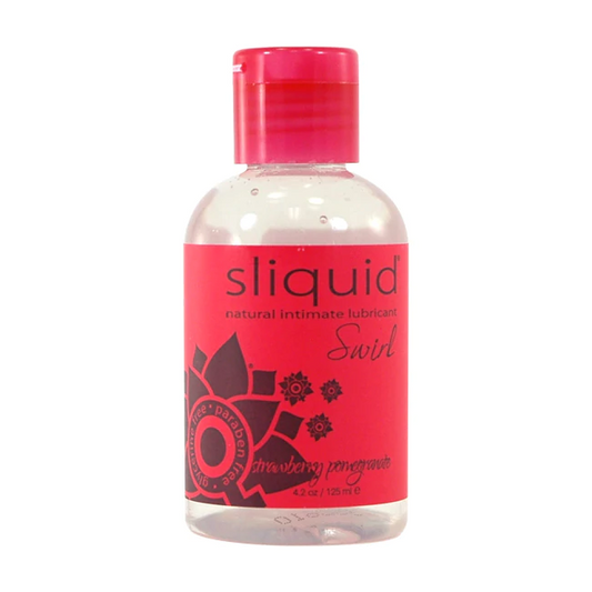 Naturals Swirl - Strawberry Pomegranate 4.2oz - Water-Based Lube - The Naughty & Nice District - Adult Sex Toy Store