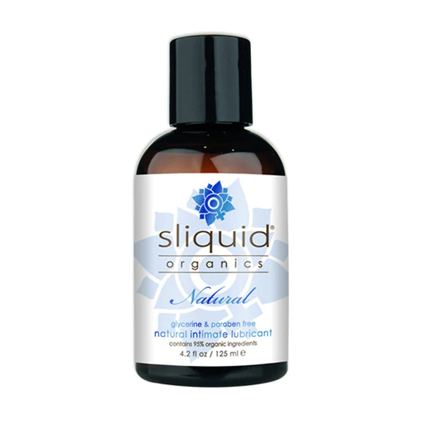 Sliquid Organics Natural Lubricant 4.2oz - Water-Based Lube - The Naughty & Nice District - Adult Sex Toy Store