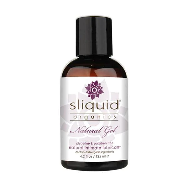 Sliquid Organics Natural Gel 4.2oz - Water-Based Lube - The Naughty & Nice District - Adult Sex Toy Store