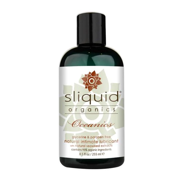 Sliquid Oceanics 8.5oz - Water-Based Lube - The Naughty & Nice District - Adult Sex Toy Store