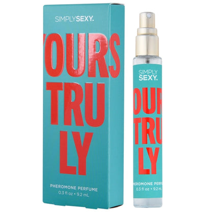 Yours Truly Pheromone Infused Perfume Oil - 0.34oz | 10mL - Perfumes & Colognes - The Naughty & Nice District - Adult Sex Toy Store