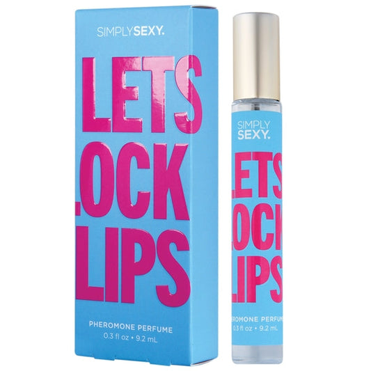 LET'S LOCK LIPS Pheromone Infused Perfume - Let's Lock Lips 0.3oz | 9.2mL - Perfumes & Colognes - The Naughty & Nice District - Adult Sex Toy Store