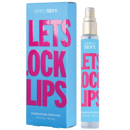 LET'S LOCK LIPS Pheromone Infused Perfume - Let's Lock Lips 0.3oz | 9.2mL - Perfumes & Colognes - The Naughty & Nice District - Adult Sex Toy Store