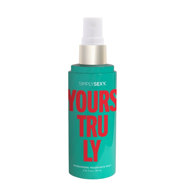 PHEROMONE BODY MIST - YOURS  TRULY - 3.35 floz | 99mL - Lubes - The Naughty & Nice District - Adult Sex Toy Store