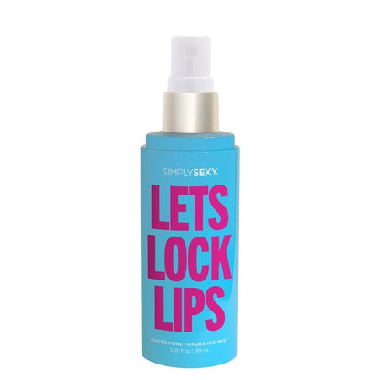 PHEROMONE BODY MIST - LET'S LOCK  LIPS - 3.35 floz | 99m - Lubes - The Naughty & Nice District - Adult Sex Toy Store