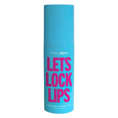 PHEROMONE BODY MIST - LET'S LOCK  LIPS - 3.35 floz | 99m - Lubes - The Naughty & Nice District - Adult Sex Toy Store