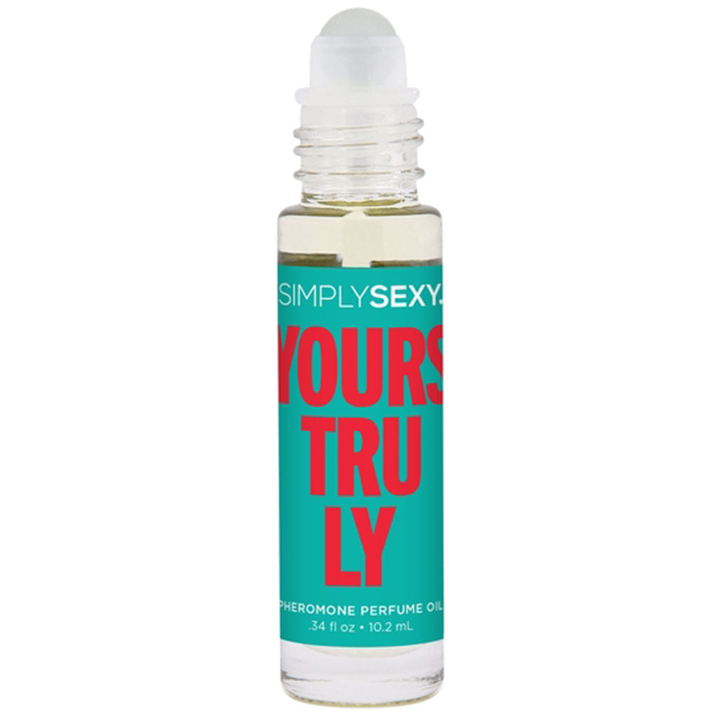 Yours Truly Pheromone Infused Perfume Oil - 0.34oz | 10mL - Perfumes & Colognes - The Naughty & Nice District - Adult Sex Toy Store