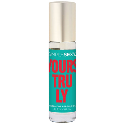 Yours Truly Pheromone Infused Perfume Oil - 0.34oz | 10mL - Perfumes & Colognes - The Naughty & Nice District - Adult Sex Toy Store