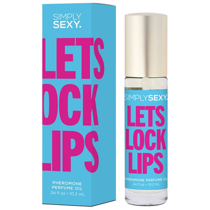 Let's Lock Lips .34oz | 10mL Pheromone Perfume Oil - Perfumes & Colognes - The Naughty & Nice District - Adult Sex Toy Store