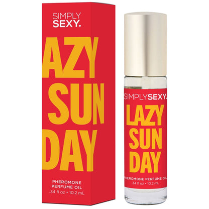 Lazy Sunday Pheromone Infused Perfume Oil - 0.34oz | 10mL - Perfumes & Colognes - The Naughty & Nice District - Adult Sex Toy Store