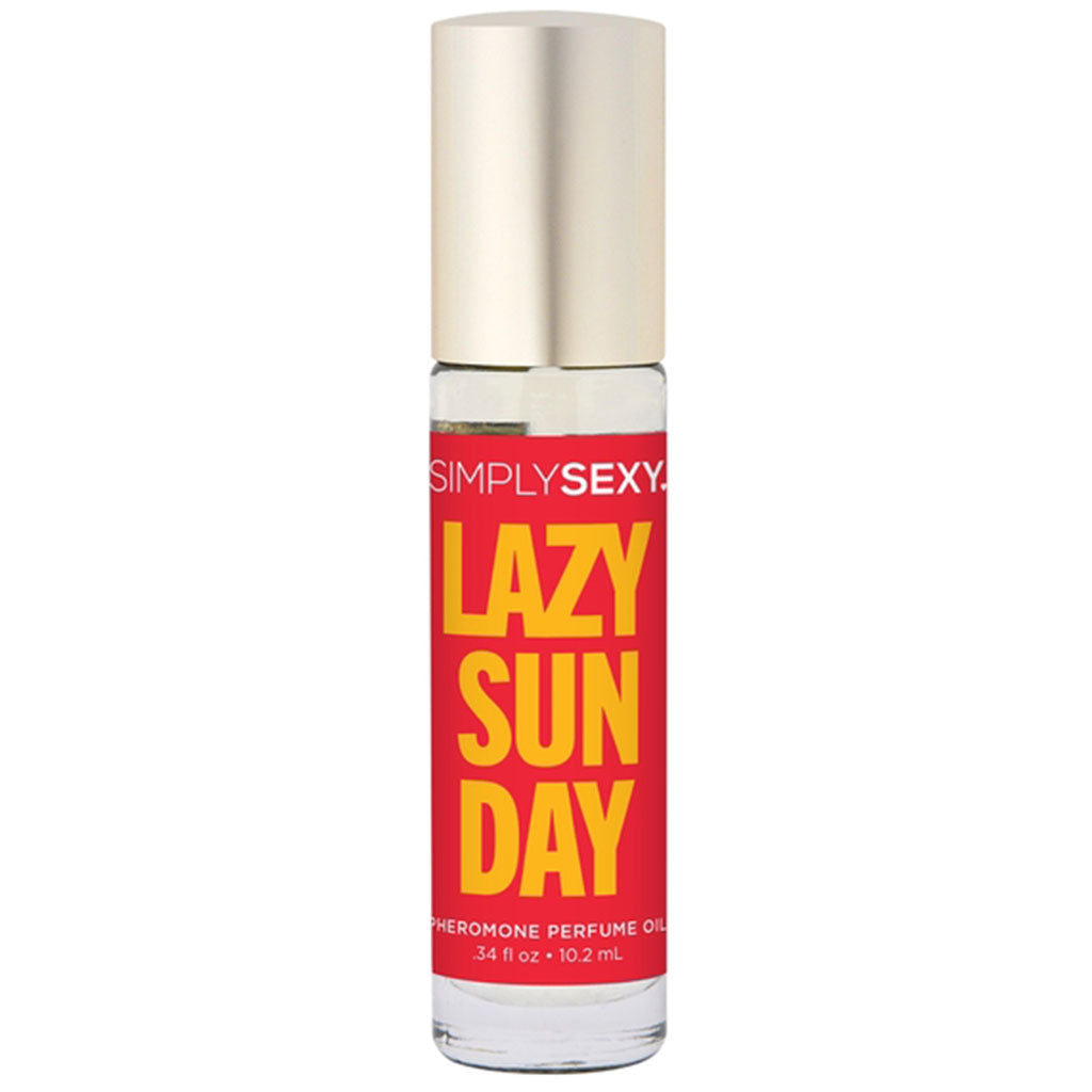 Lazy Sunday Pheromone Infused Perfume Oil - 0.34oz | 10mL - Perfumes & Colognes - The Naughty & Nice District - Adult Sex Toy Store