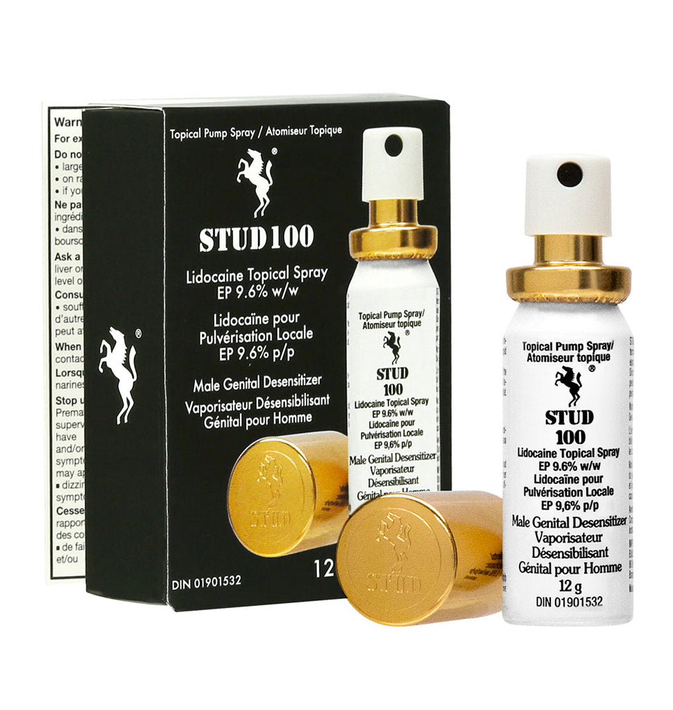 STUD 100 Delay Spray For Men 12g - For Him - The Naughty & Nice District - Adult Sex Toy Store