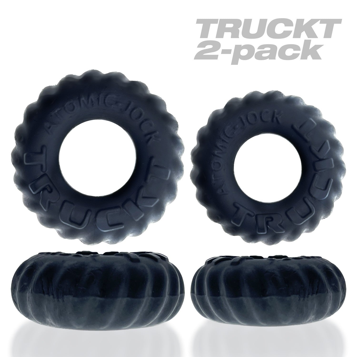 TRUCKT, 2-piece cockring - PLUS+SILICONE special edition - NIGHT - Cock Rings - The Naughty & Nice District - Adult Sex Toy Store