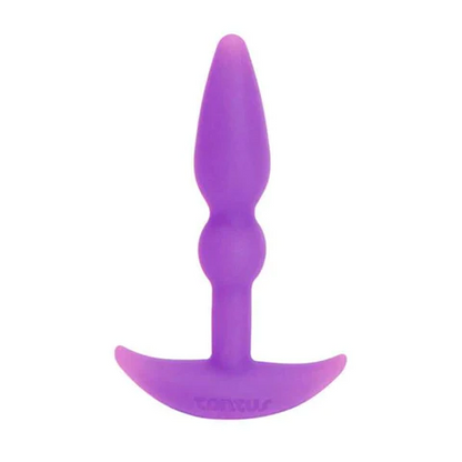 Tantus Silicone Perfect Butt Plug Purple - Anal Toys - The Naughty & Nice District - Adult Sex Toy Store