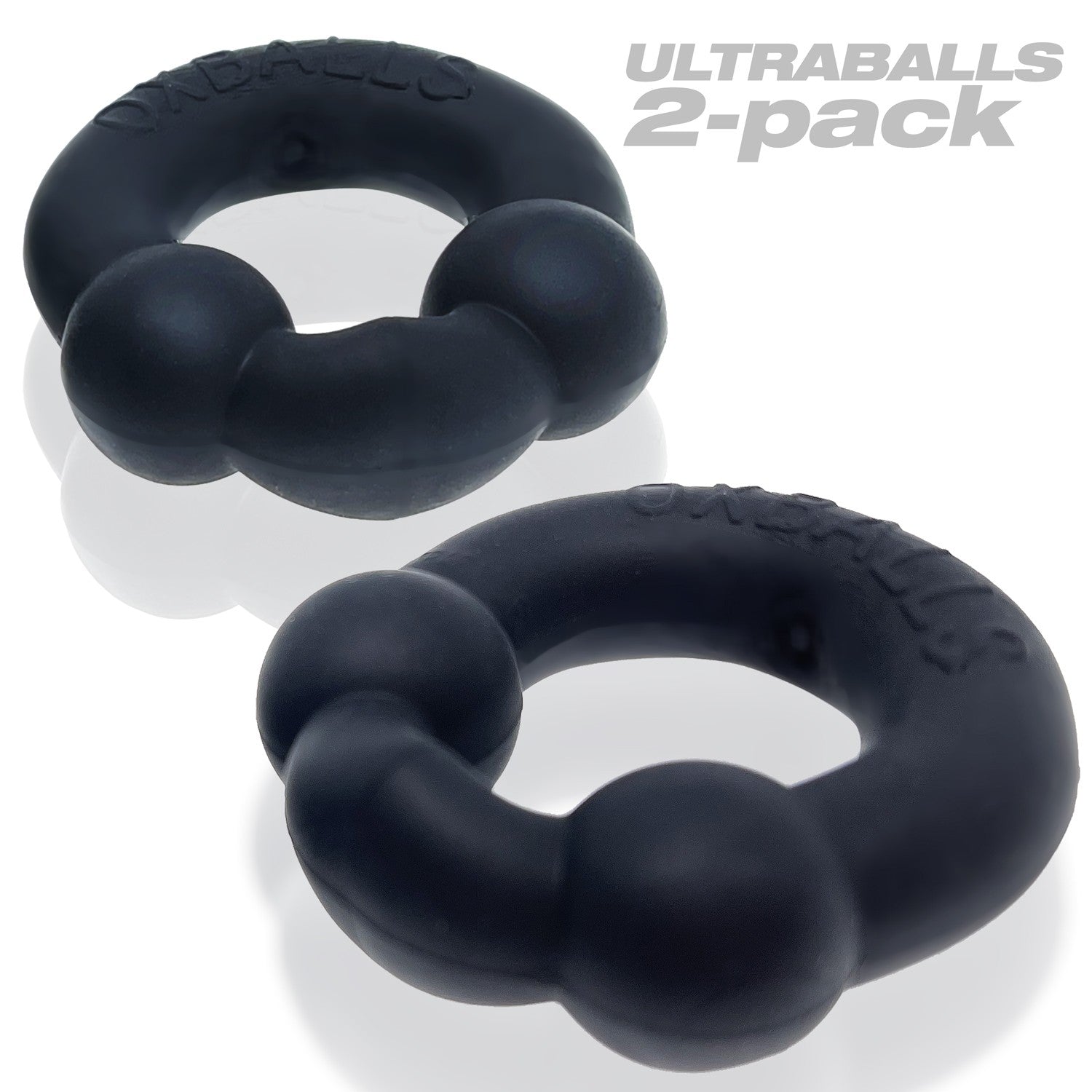 ULTRABALLS, 2-pack cockring - PLUS+SILICONE special edition - NIGHT - Cock Rings - The Naughty & Nice District - Adult Sex Toy Store