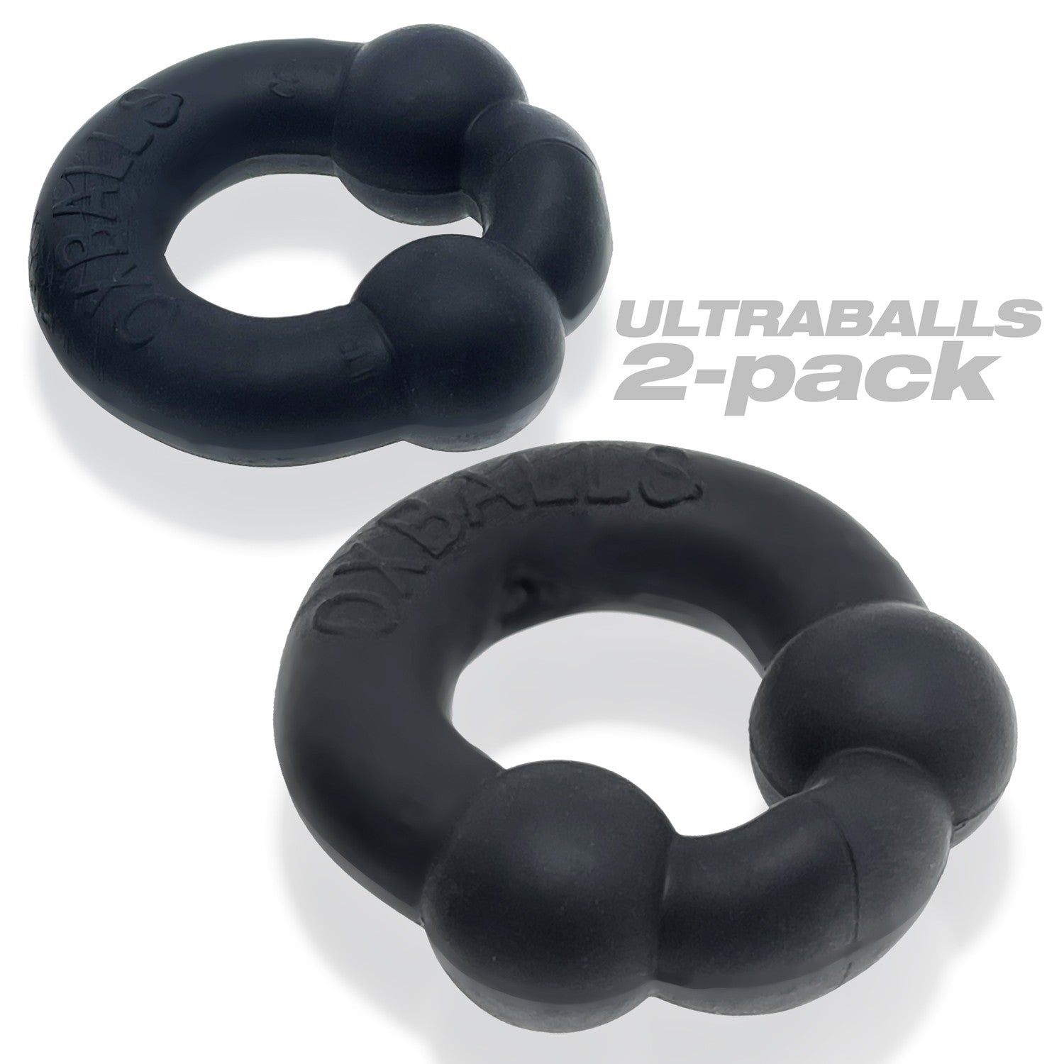 ULTRABALLS, 2-pack cockring - PLUS+SILICONE special edition - NIGHT - Cock Rings - The Naughty & Nice District - Adult Sex Toy Store