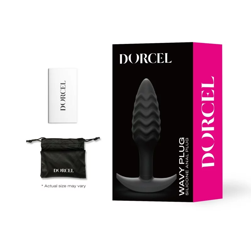 DORCEL , WAVY Butt Plug - Anal Toys - The Naughty & Nice District - Adult Sex Toy Store