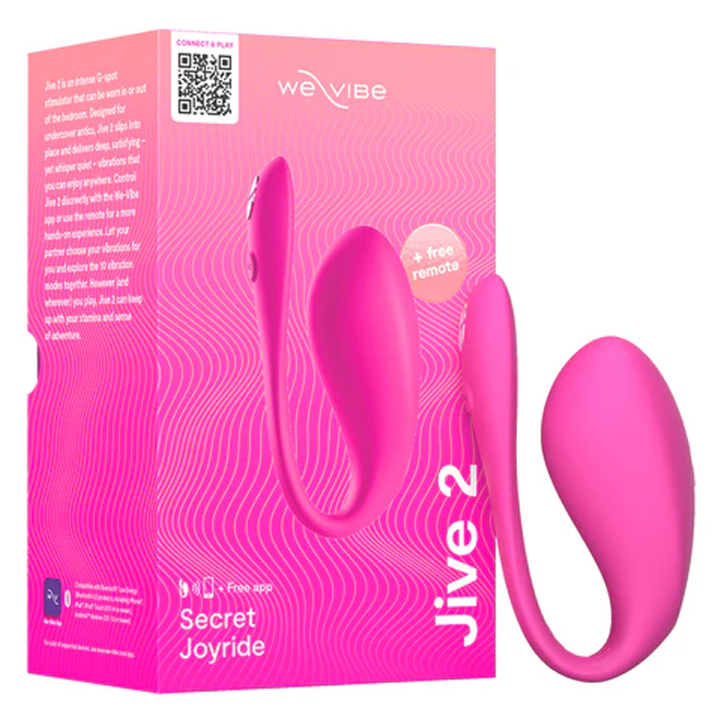 Jive 2 Electric Pink - VIbrators - The Naughty & Nice District - Adult Sex Toy Store