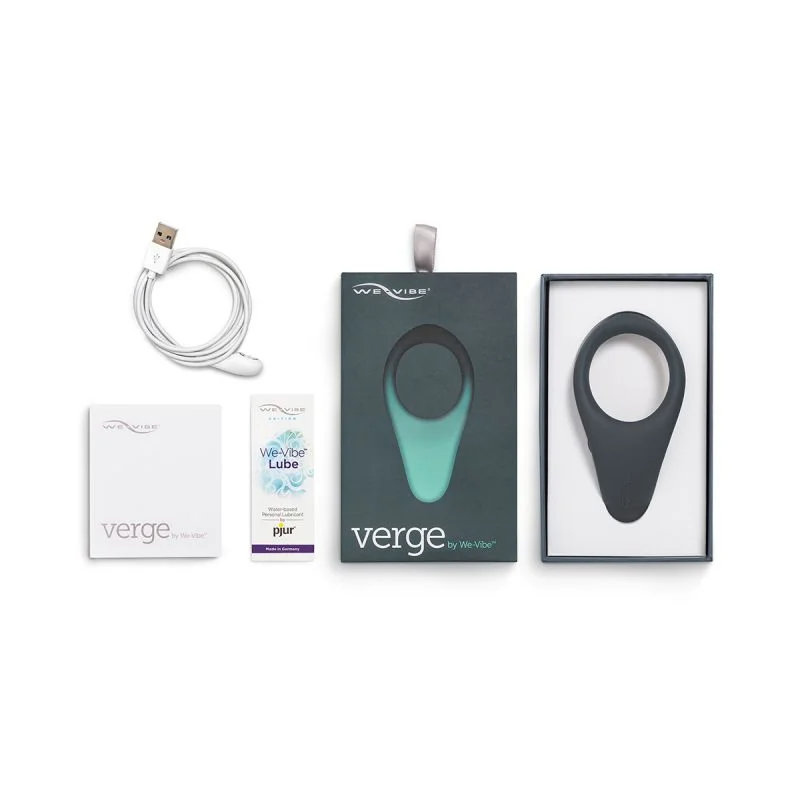 We-Vibe, Verge - Slate - Cock Rings - The Naughty & Nice District - Adult Sex Toy Store