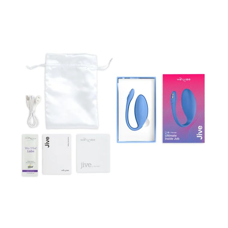 We-Vibe, Jive - Electric Pink and Blue - VIbrators - The Naughty & Nice District - Adult Sex Toy Store