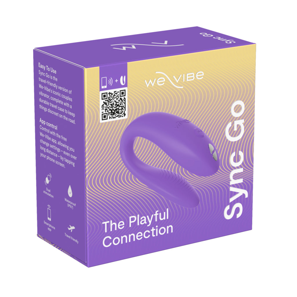 We-Vibe, Sync Go - The Ultimate Pleasure Experience For Couples - VIbrators - The Naughty & Nice District - Adult Sex Toy Store