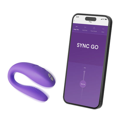 We-Vibe, Sync Go - The Ultimate Pleasure Experience For Couples - VIbrators - The Naughty & Nice District - Adult Sex Toy Store