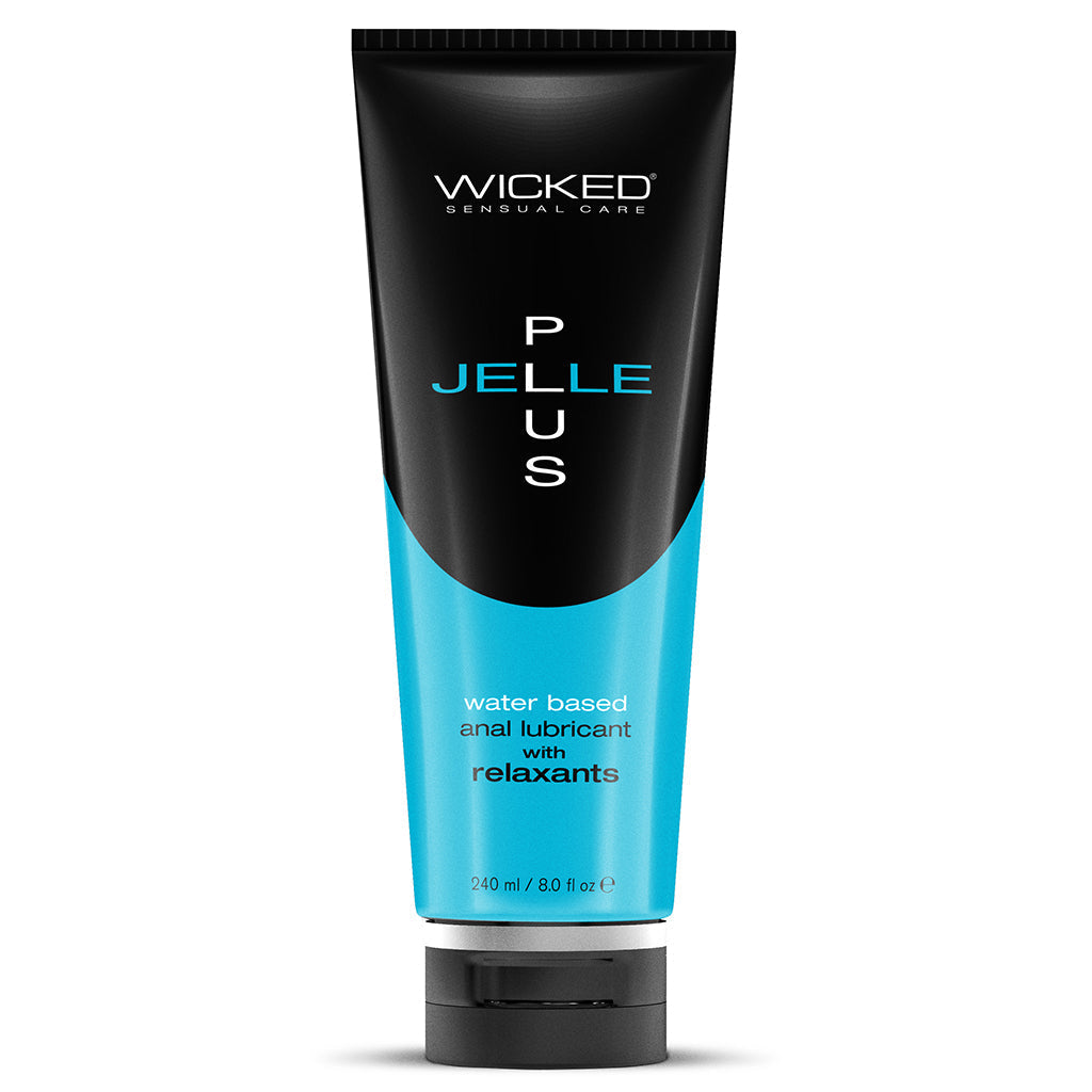 Jelle Plus Moisturizing Gel - 8oz and 4oz Options Available - Water-Based Lube - The Naughty & Nice District - Adult Sex Toy Store