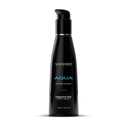 Aqua Water Based Lubricant - Multiple Sizes Available - Water-Based Lube - The Naughty & Nice District - Adult Sex Toy Store