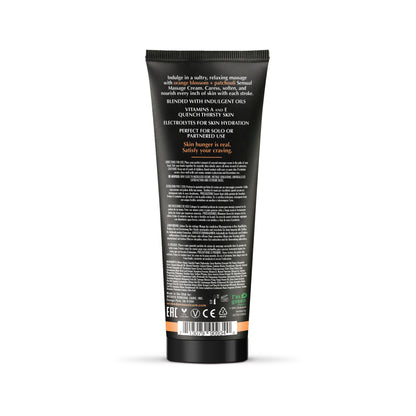 Orange Blossom + Patchouli Massage Cream 4oz - Lubes - The Naughty & Nice District - Adult Sex Toy Store