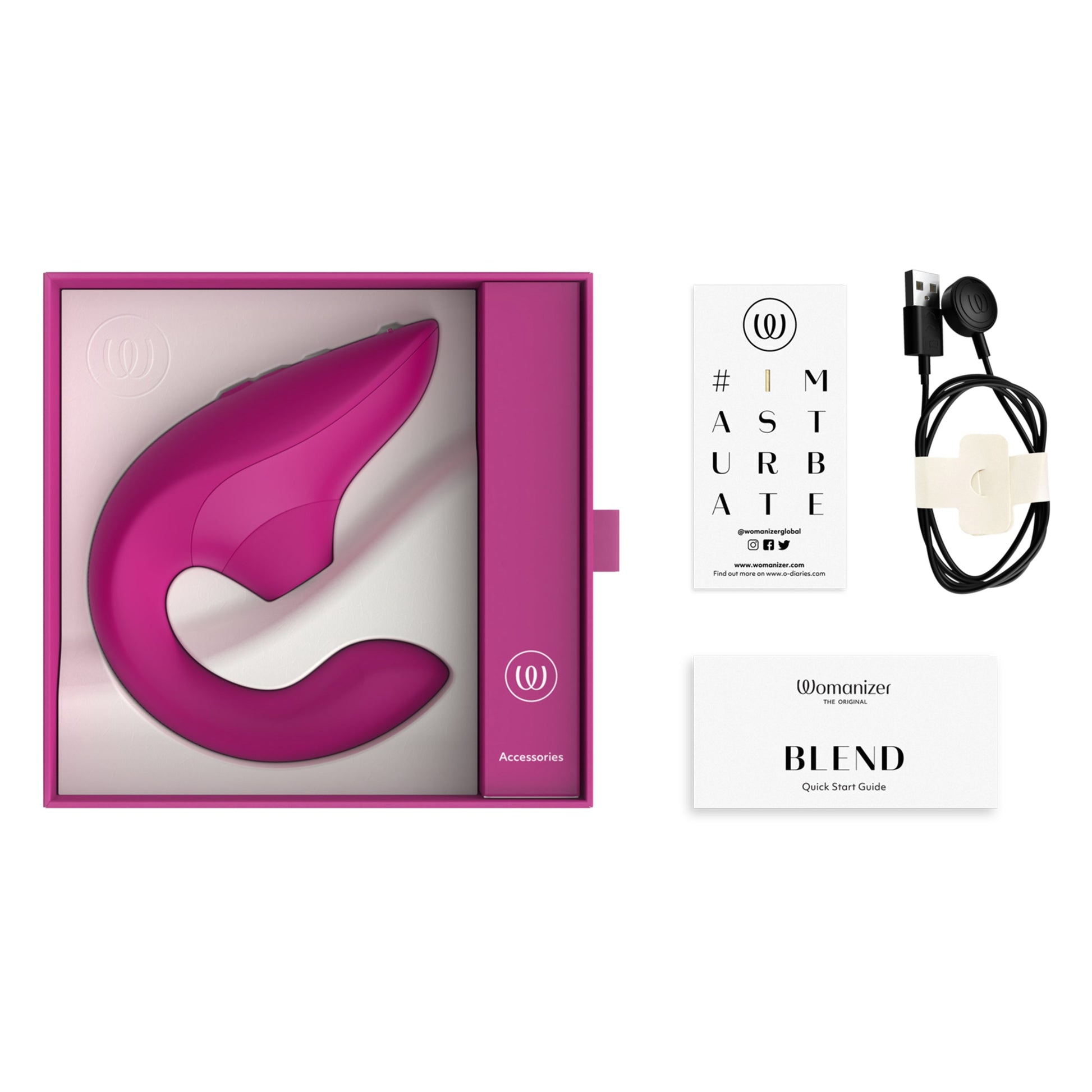 Blend - Dual Stimulation Vibrator and Pulse - Vibrant Colors Collection - VIbrators - The Naughty & Nice District - Adult Sex Toy Store