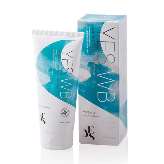 YES WB Water Based Organic Lubricant - Available in 100ml and 150ml Sizes - Water-Based Lube - The Naughty & Nice District - Adult Sex Toy Store