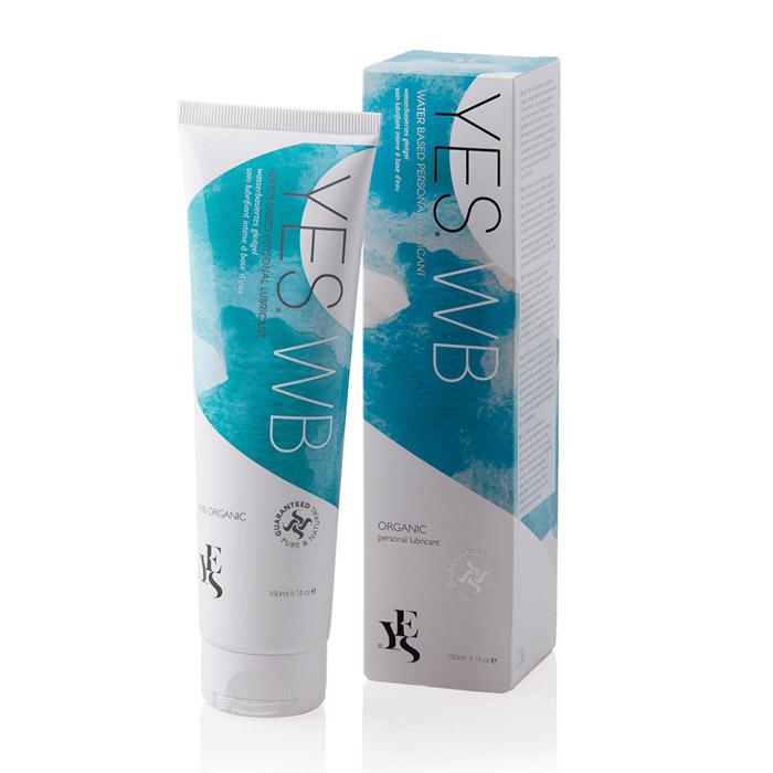 YES WB Water Based Organic Lubricant - Available in 100ml and 150ml Sizes - Water-Based Lube - The Naughty & Nice District - Adult Sex Toy Store