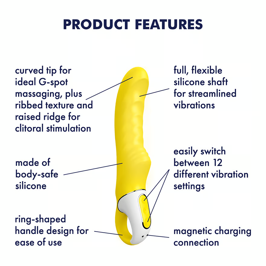 Satisfyer, Yummy Sunshine - VIbrators - The Naughty & Nice District - Adult Sex Toy Store